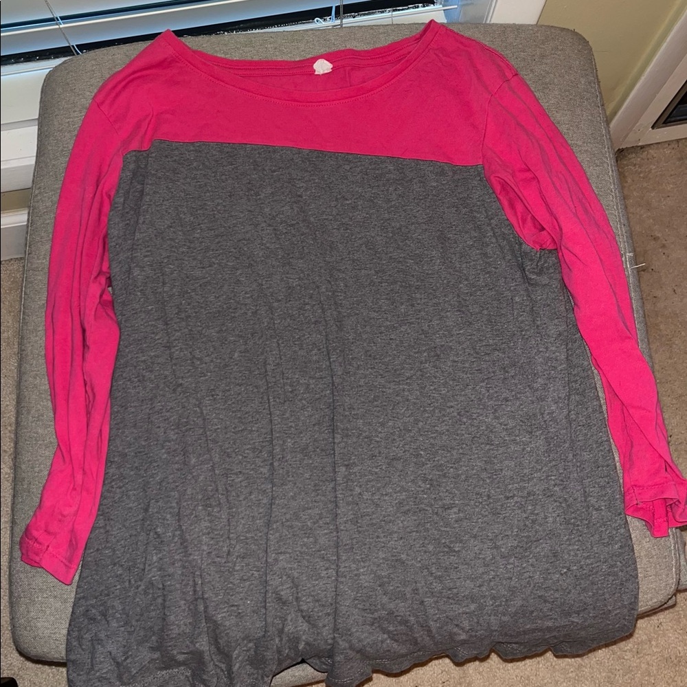Baseball style tee